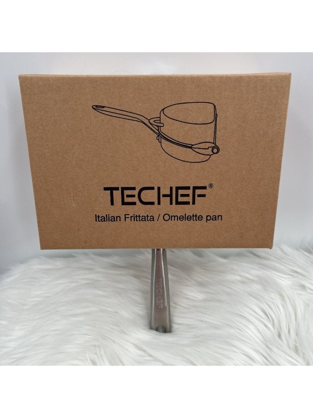 NEW TECHEF Frittata & Omelette Pan Nonstick Double Sided Egg Pan Korea